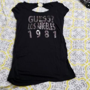 Guess tunic length top